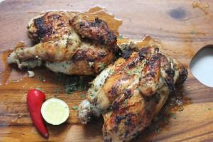 Grilled Chicken with Lemon & Thyme