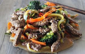 Sesame Beef Stir-Fry