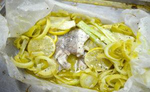 Lemon & Butter Fish en Papillote