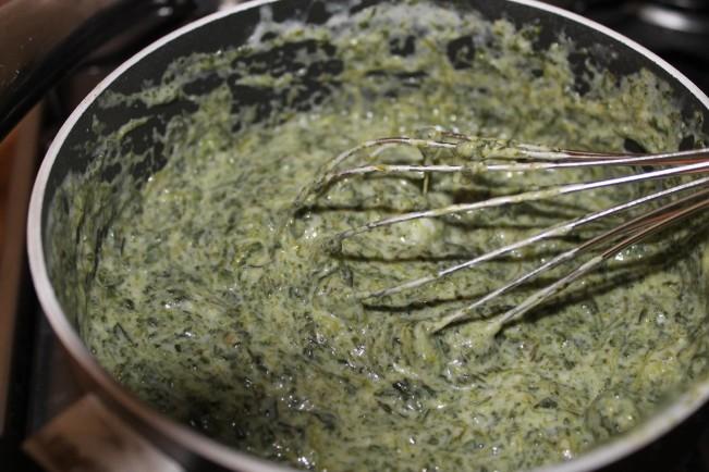 Easy Cheesy Spinach bechamel1