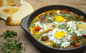 Egyptian Soggok Shakshouka