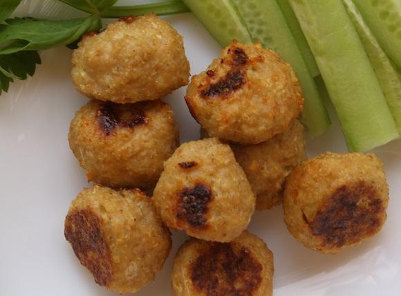 Baked chicken Meatballs