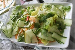 Fresh Coriander & Cucumber Salad