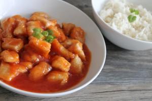 Sweet & Sour Chicken with Jasmine Rice