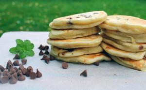 Yummy Chocolate Chip Pancakes