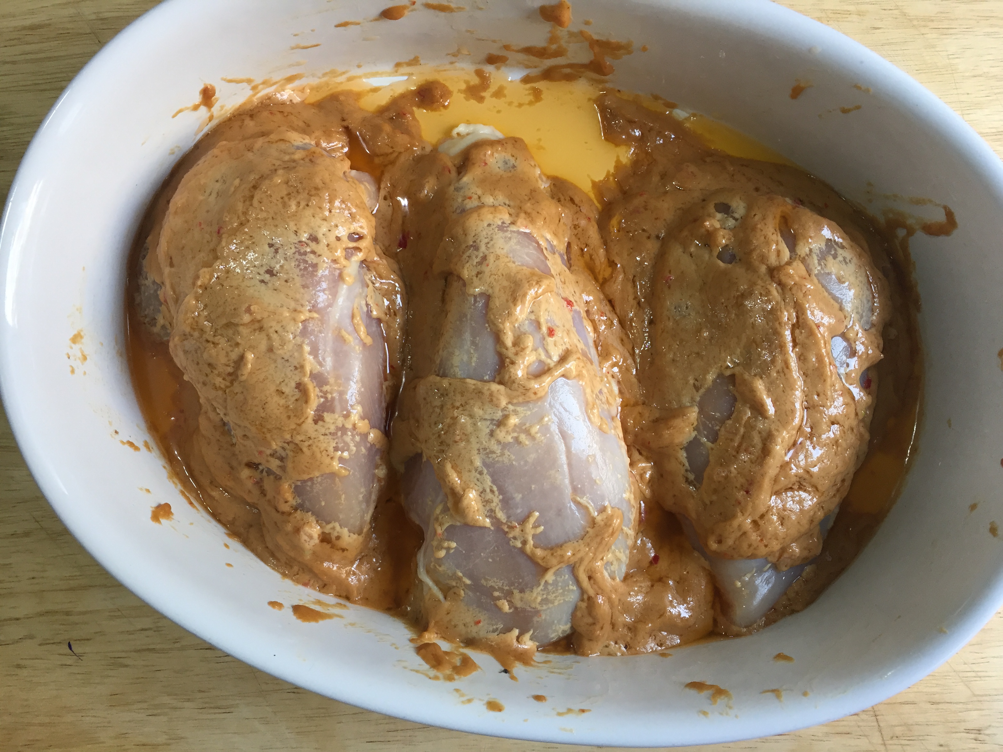 Peanut Butter Chicken Fillets