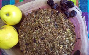 Fruit & Oats Cinnamon Nibbling Cake