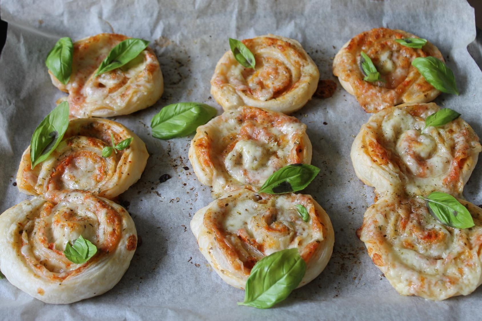 Pizza Pinwheels - Cairo Cooking