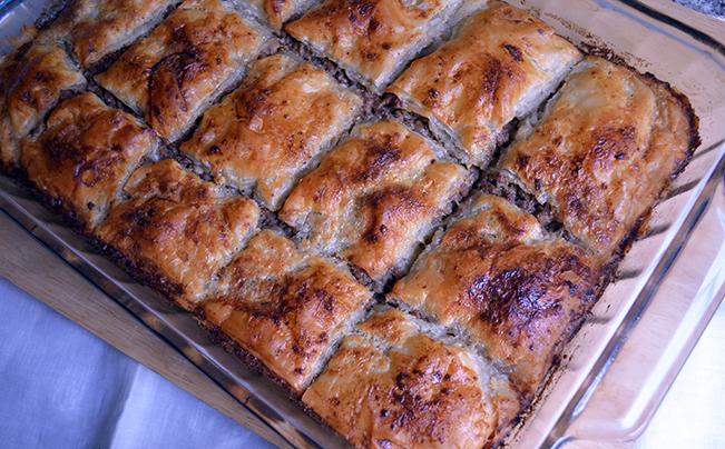 Meat Goulash (Egyptian Beef Filo Pie) - Cairo Cooking