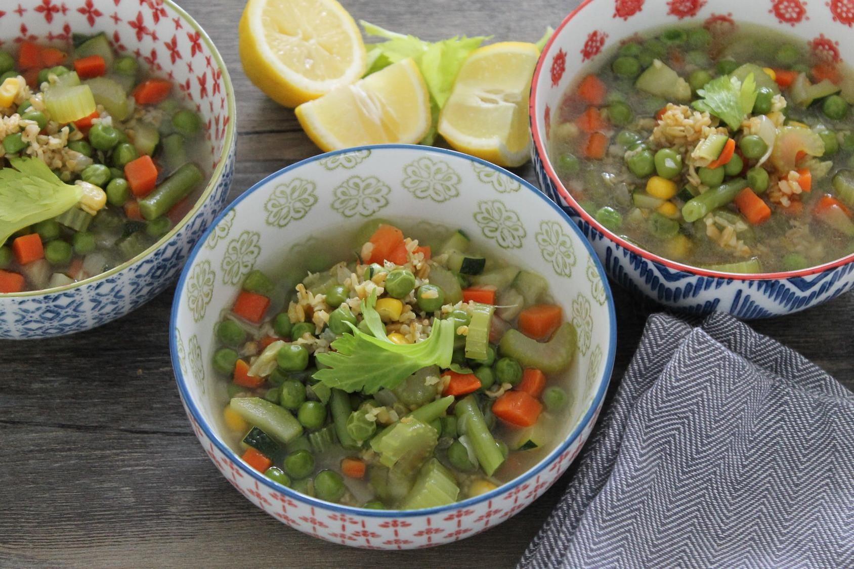 Freekeh Vegetable Soup