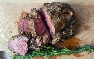 Mustard & Rosemary Roasted Beef Fillet