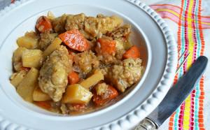 Hearty Chicken Strips with Carrots & Potatoes