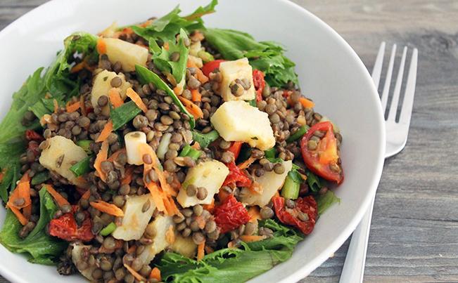 Artichoke & Lentil Salad