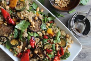 Mediterranean Vegetable Quinoa Salad