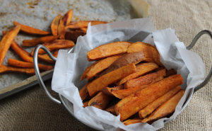 Roasted Sweet Potato Wedges