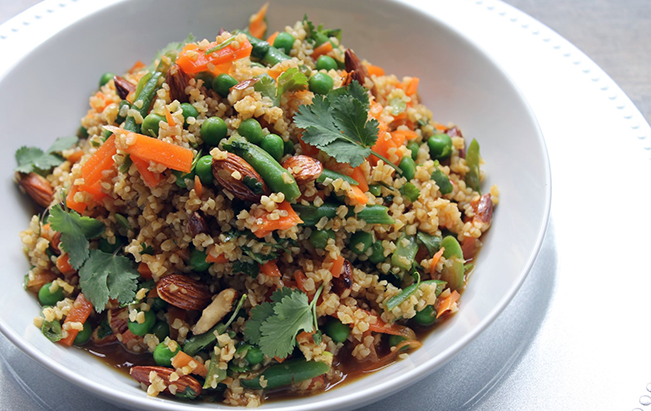 Soy & Ginger Bulgur Salad