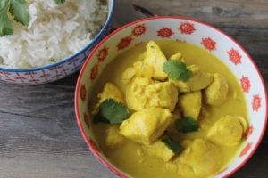 Quick Coconut Chicken Curry