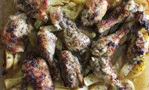 Fragrant Roast Chicken Thighs with Potatoes