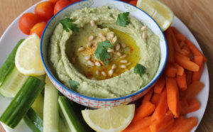 Creamy Avocado Hummus