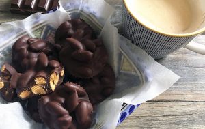 Dark Chocolate Almond Clusters