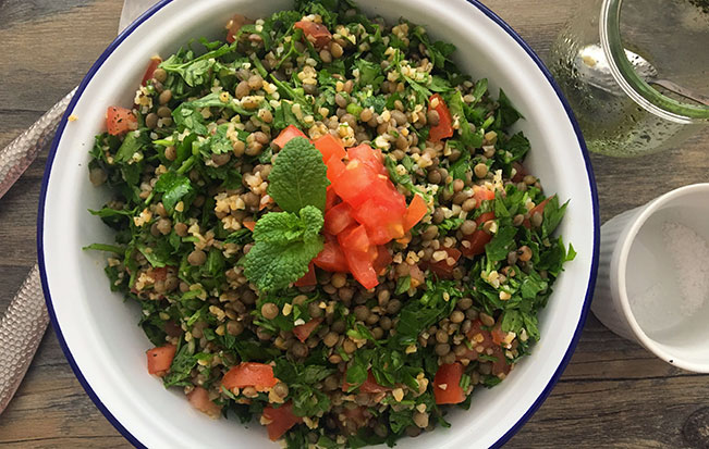 Lentil Tabboula