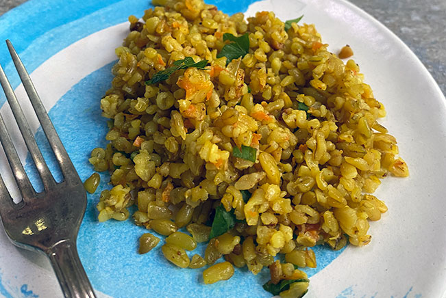 carrot-onion-freekeh