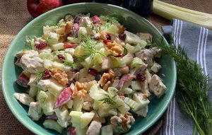 Chicken Waldorf salad